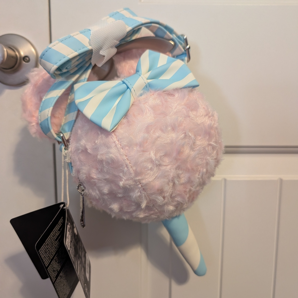 Minnie Mouse Cotton Candy Crossbody Loungefly Backpack